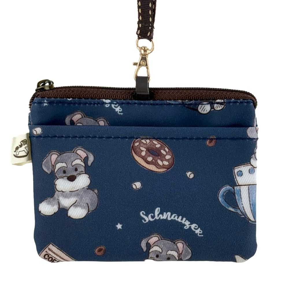 Waterproof Schnauzer Coin Purse & Card Pouch Holder